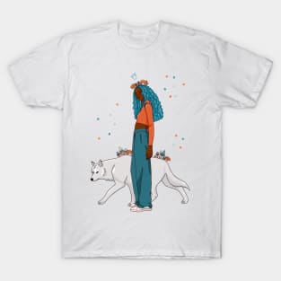 The Girl and the Wolf T-Shirt